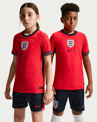 England National Team 2026 Match Away Big Kids' Nike Aero-FIT